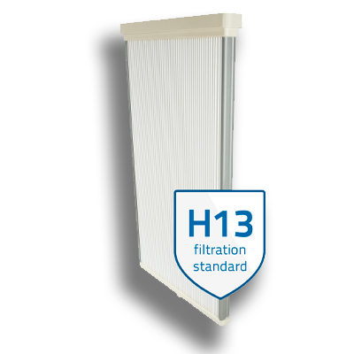 Filtrační deska, H13, vč. těsnění, vhodné pro Tubematic, TC600L, TC6000L