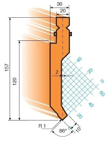 GWP-T201/86°/R1/H120