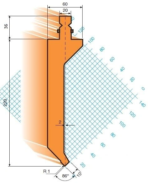 GWP-T201S/86°/R1/H220