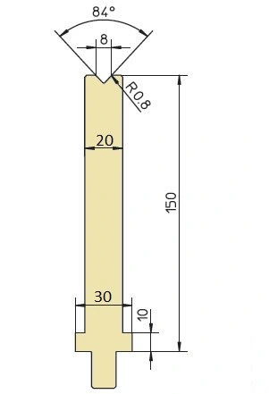GWD-T008H/84°/R0,8