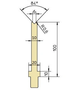 GWD-T004S/84°/R0,6