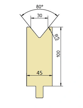GWD-T030/80°/R5