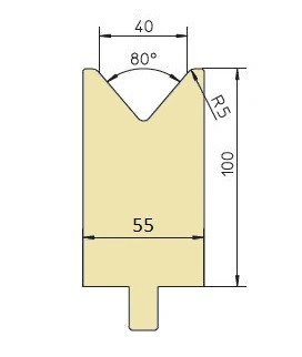 GWD-T040/80°/R5