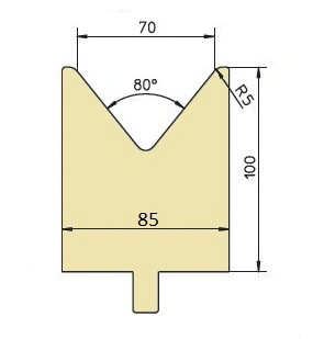 GWD-T070/80°/R5