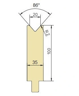 GWD-T020/86°/R2